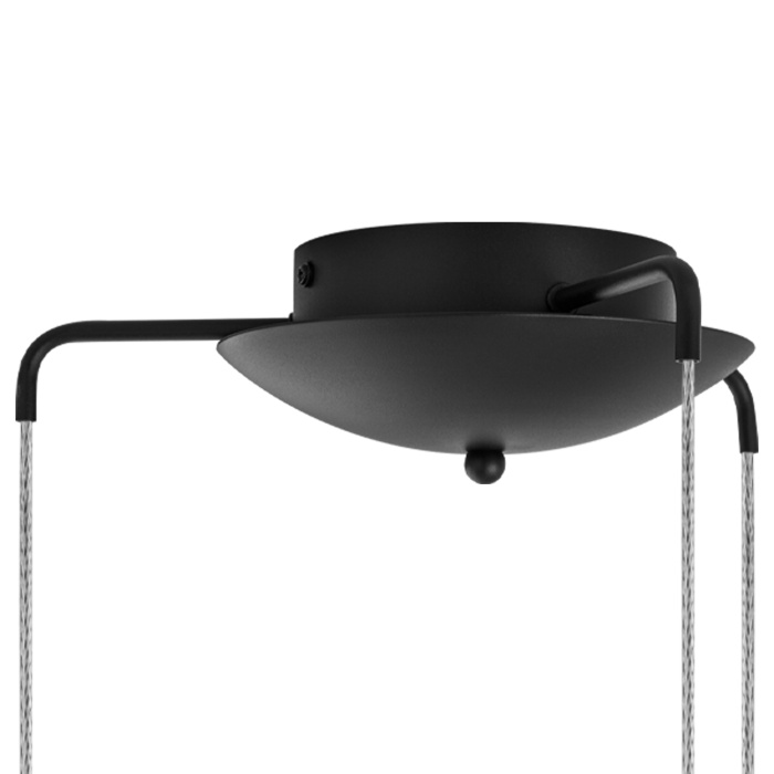 Подвесная люстра TUBO LED 15W 900LM 25G ЧЕРНЫЙ 3000K Lightstar L3T747337