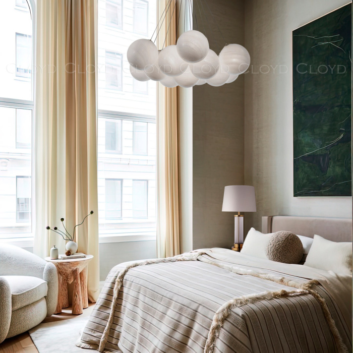 Люстра Cloyd LONATI C13 / Ø65 см - золото (арт.10878)