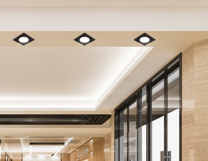 Встраиваемый точечный светильник GX53 TECHNO SPOT AMBRELLA LIGHT TN51825