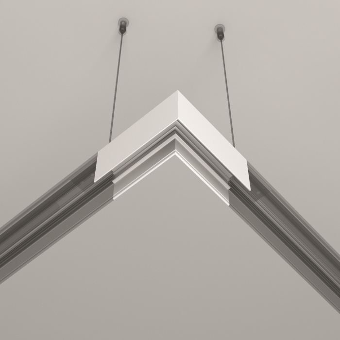 Коннектор угловой Exility накладной белый Maytoni TRA034HCL-41W