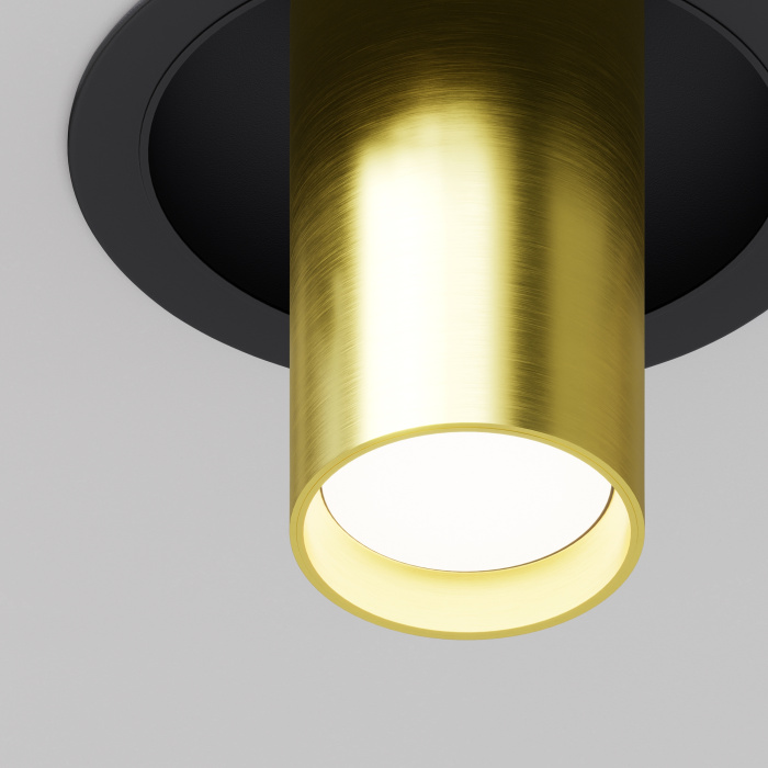 Встраиваемый светильник Maytoni Focus S C048CL-01-GU10-BBS