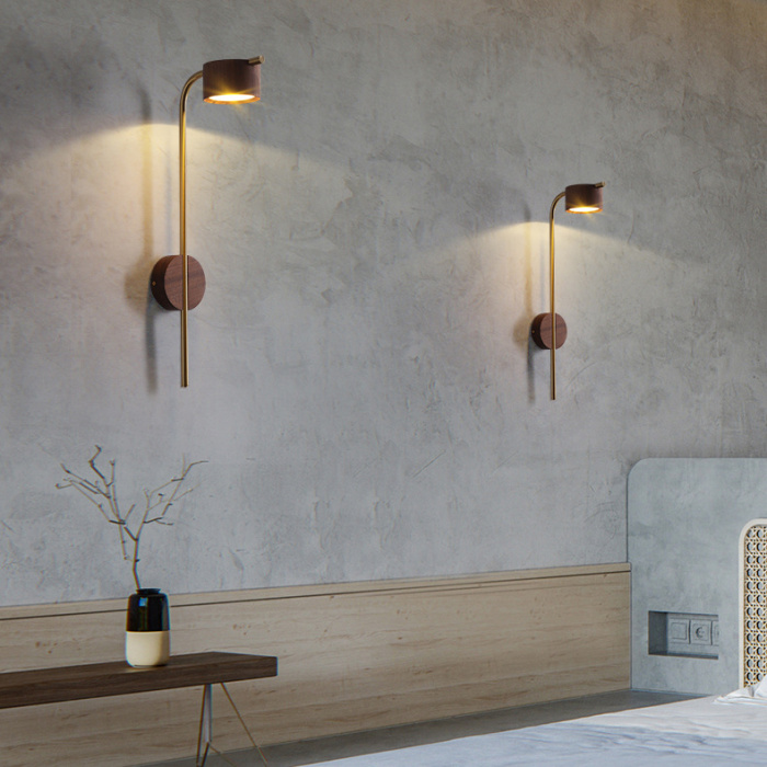 Настенный светильник PATSY H55 Light brown ImperiumLoft