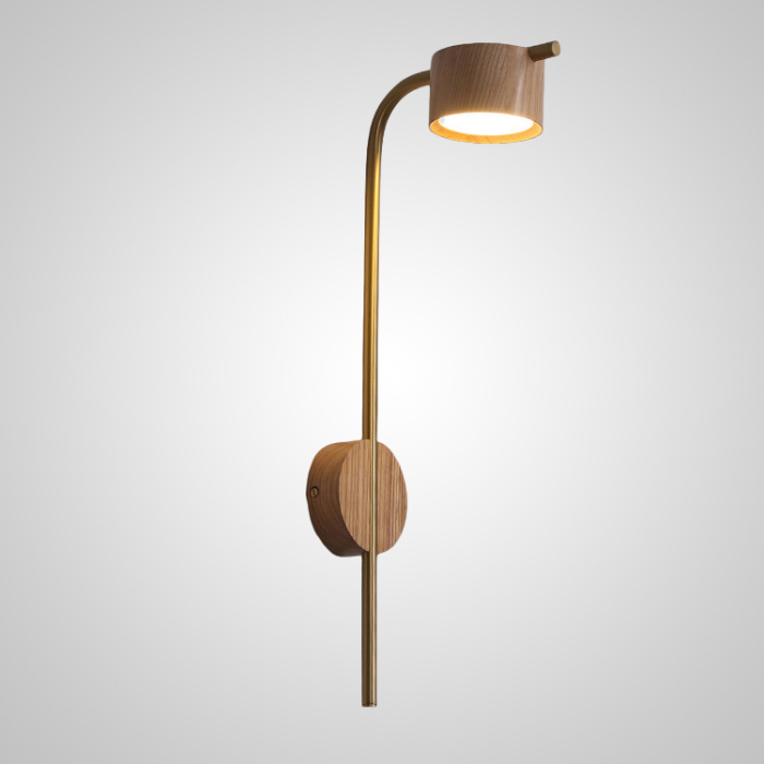 Настенный светильник PATSY H55 Light brown ImperiumLoft