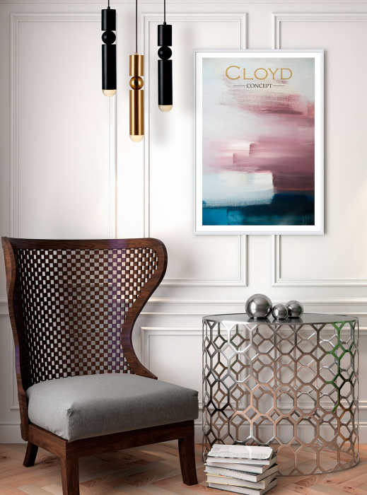 Подвесной светильник Cloyd PARETO P1 / черный (арт.11063)