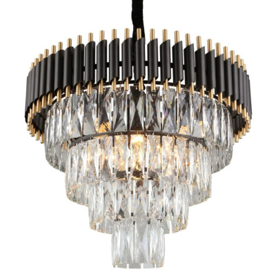 Подвесная люстра Empire Black Chandelier Crystal D 54 ImperiumLoft