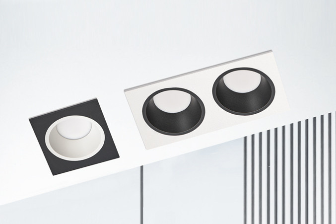 Светильник встраиваемый с рамкой Italline IT08-8013 white 4000K + IT08-8014 white