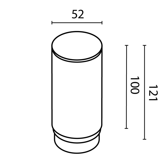 Матовый рассеиватель для Фокус / Focus LED 12Вт Maytoni RingMAcr-12-W
