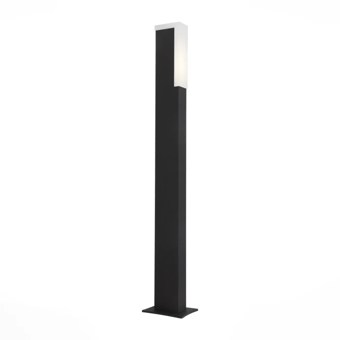 Светильник уличный наземный ST-Luce SL096.445.02 Черный/Белый LED 2*2W