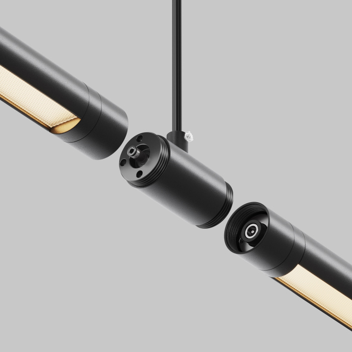 Прямой коннектор для системы Shelf с вводом питания Maytoni CA013IC-P-B