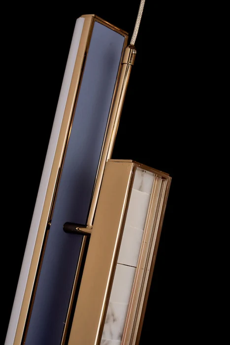 Подвесной светильник Leon Christine LE7702/2S Black Chrome