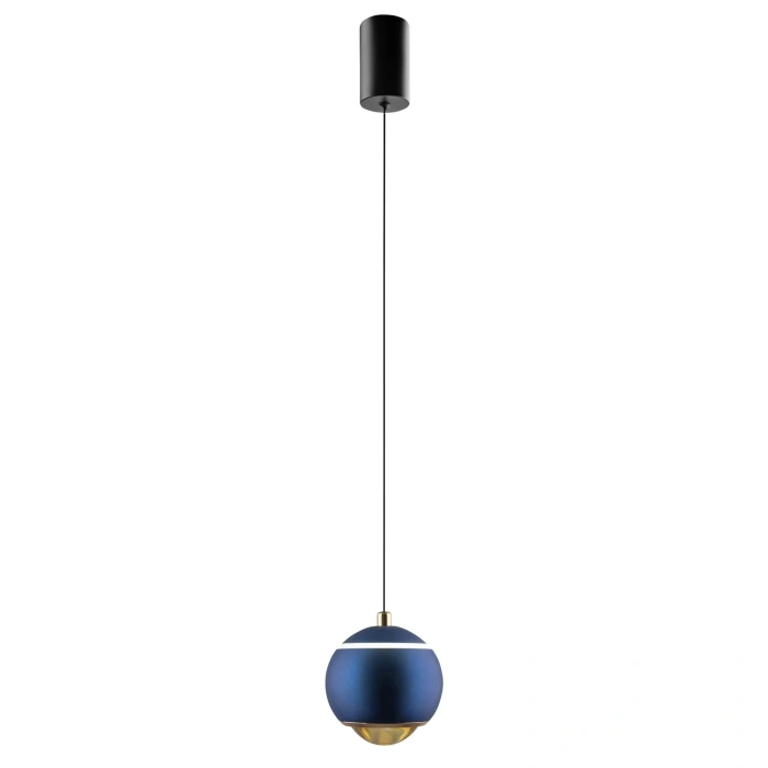 Светильник подвесной Crystal Lux CARO SP LED BLUE