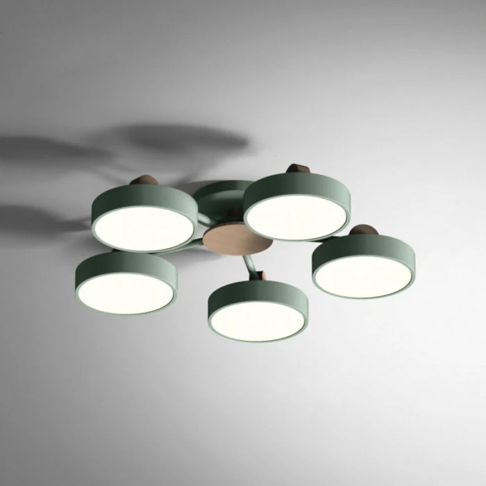 Потолочная люстра MOVE 5 Green ImperiumLoft