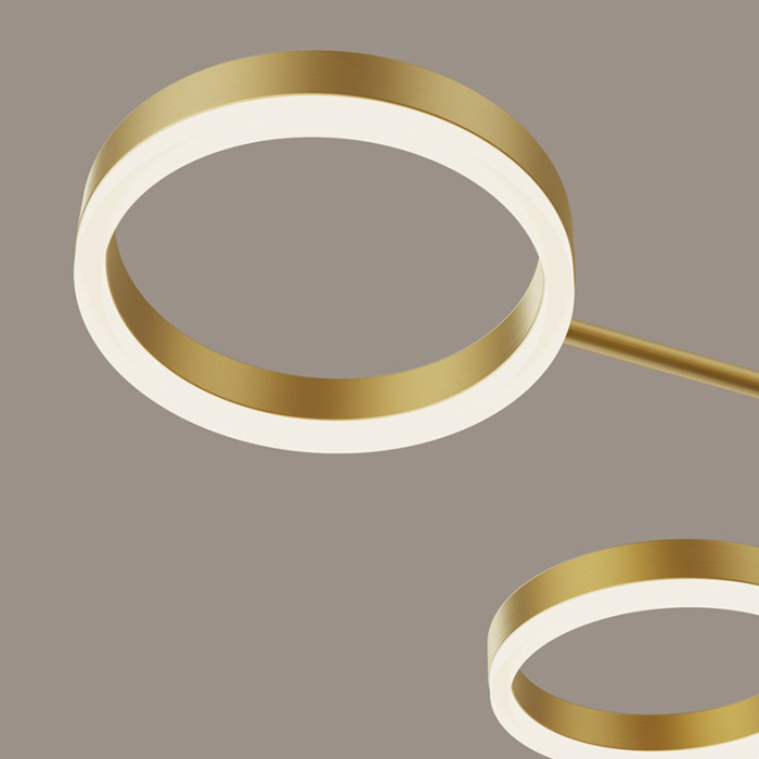 Потолочный светильник ALDAN L75 Brass ImperiumLoft