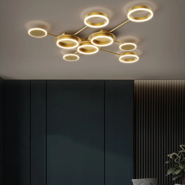 Потолочный светильник ALDAN L75 Brass ImperiumLoft