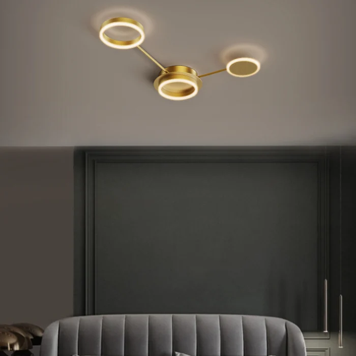 Потолочный светильник ALDAN L75 Brass ImperiumLoft