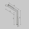 Трековый светильник Maytoni Basis Angle TR102-24W-DS-W