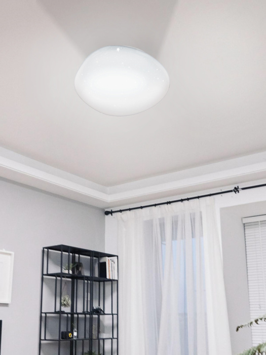 Светильник настенно-потолочный светодиодный диммируемый SILERAS EGLO 97577