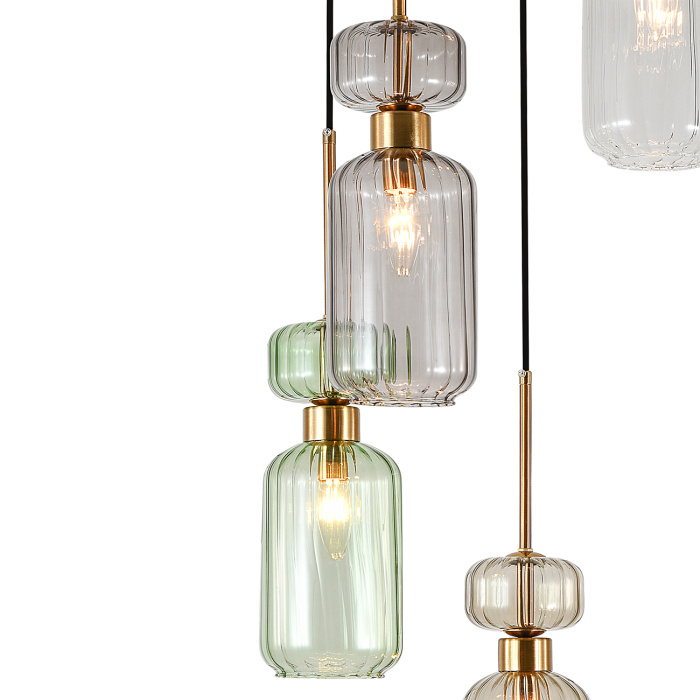 Подвесной светильник GLOSS ESCADA 1141/5S CL/BG/GN/SM/AM