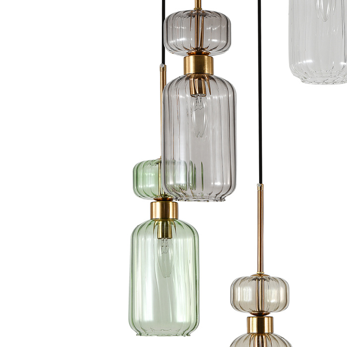 Подвесной светильник GLOSS ESCADA 1141/5S CL/BG/GN/SM/AM