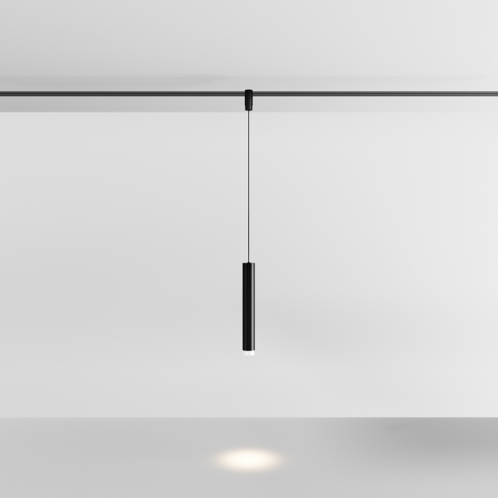 Трековый подвесной светильник Maytoni Skim TR210-1-5W3K-M-B