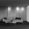 Спот Maytoni ONDA C024CL-18W3K-W-1