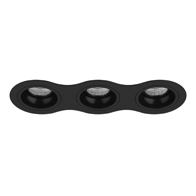 Комплект из светильников и рамки DOMINO Domino Lightstar D637070707