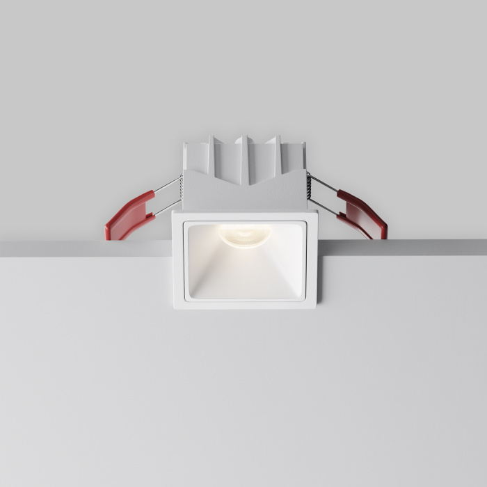 Встраиваемый светильник Maytoni Alfa LED DL043-01-10W4K-SQ-W-1