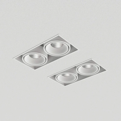 Встраиваемый поворотный светильник Ledron NORDEL 2 White (Triac)