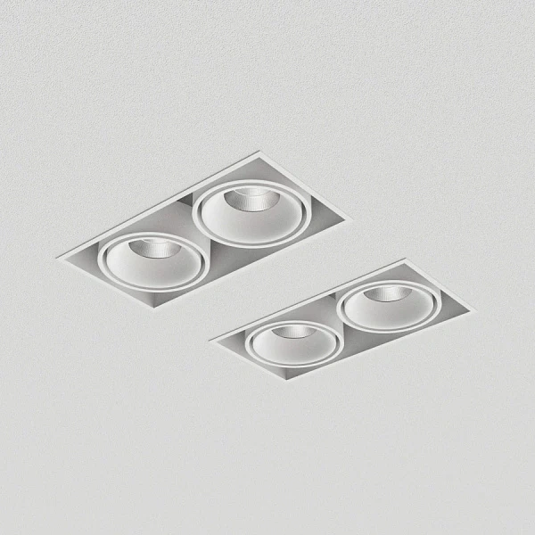 Встраиваемый поворотный светильник Ledron NORDEL 2 White (Triac)