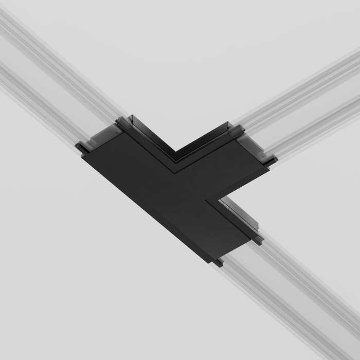 Коннектор питания T-образный Radity черный Maytoni TRA084CT-11B