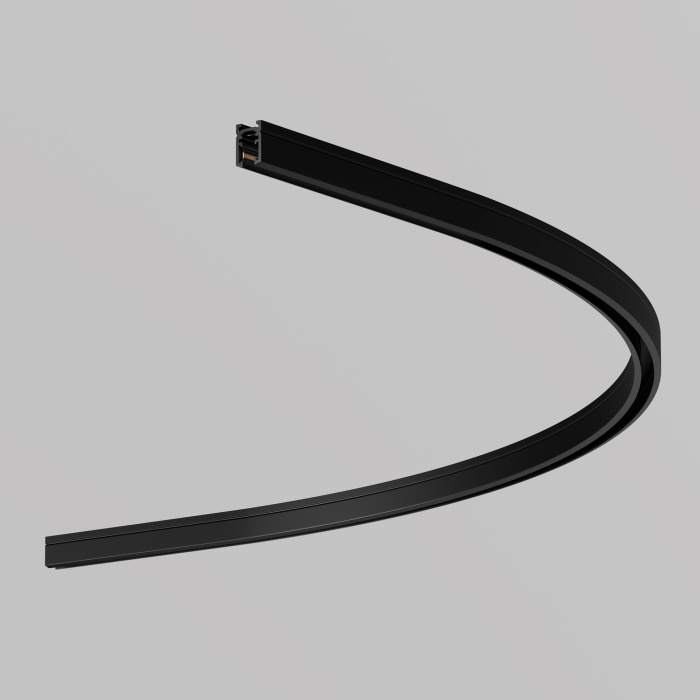 Коннектор радиусный D900 накладной Levity черный Maytoni TRA184-R900-11B