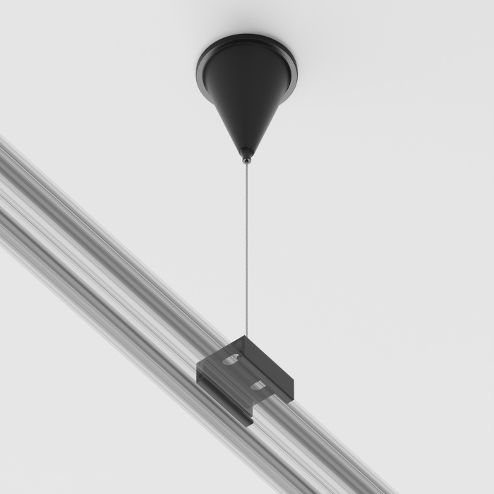 Подвес тросовый Trinity черный, 1шт Maytoni TRA005WS-31B