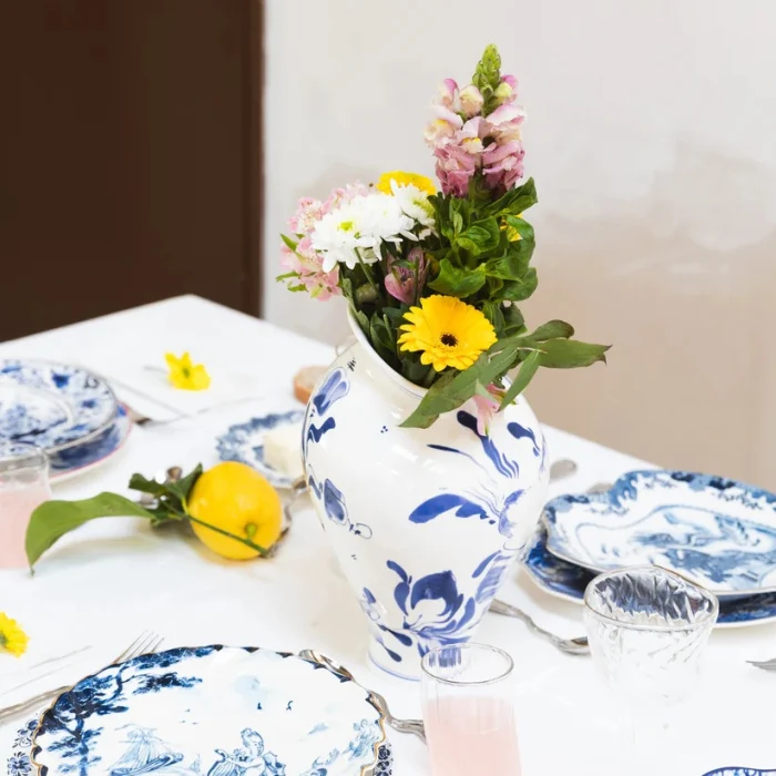 Ваза Seletti Floral Delft 11292