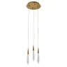 Подвесной светильник Delight Collection OD2438 OD2438-3 gold/clear