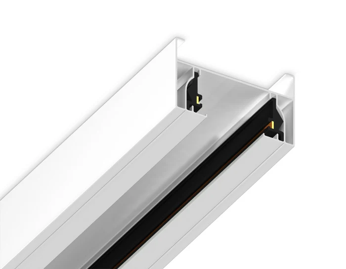 Шинопровод накладной однофазный Standard 220V 2m (ввод питания, 1 заглушка, крепление в комплекте) Ambrella light GL7103