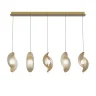 Подвесной светильник Delight Collection MD24030035 MD24030035-5B brass/amber