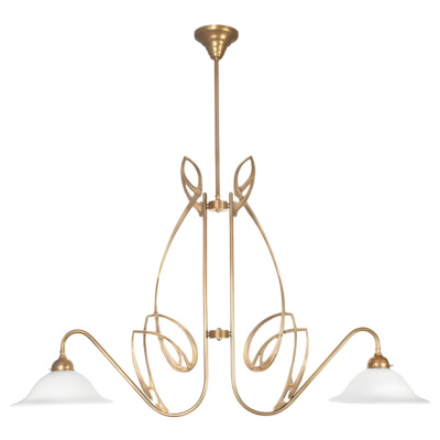 Люстра на штанге Berliner Messinglampen D103-38opB