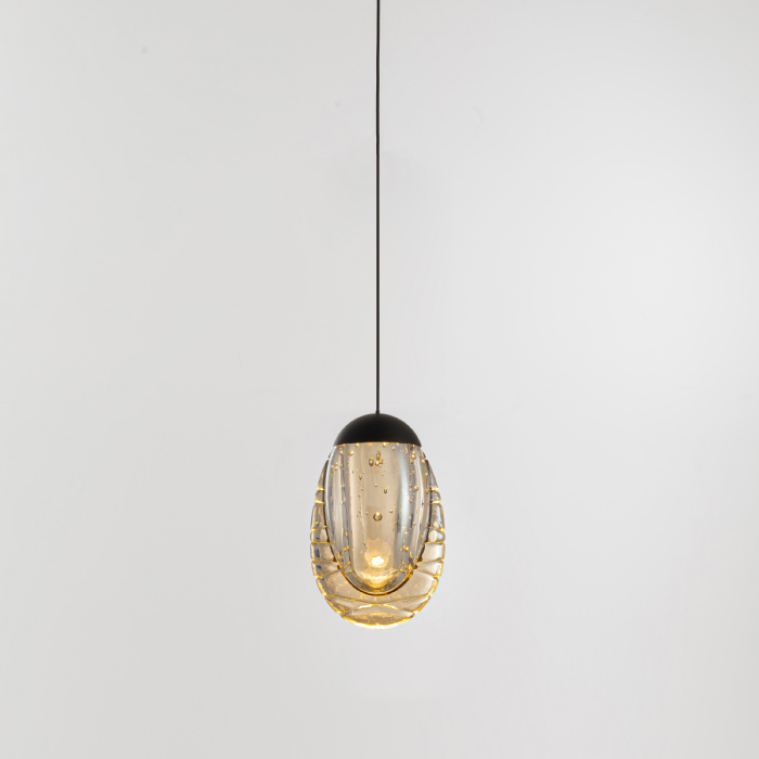 Подвесной светильник Delight Collection MD25090022 MD25090022-1A matt black/champagne