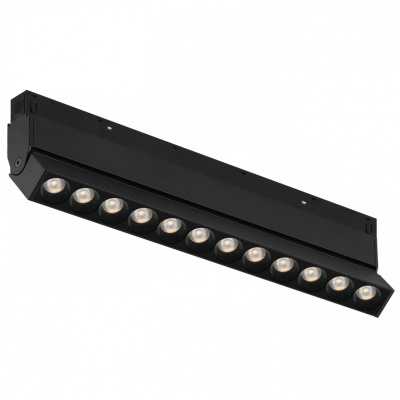 Светильник трековый магнитный поворотный iLedex VISION 4822-003-L236-12W-38DG-3000K-BK