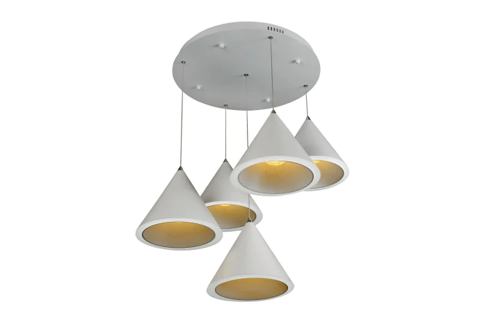 Подвесной светильник iLedex Moon WL8858-5 WH