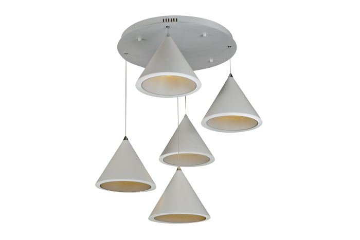 Подвесной светильник iLedex Moon WL8858-5 WH