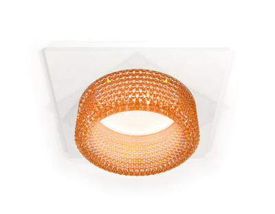 Комплект встраиваемого светильника с композитным хрусталем Ambrella light XC6520044