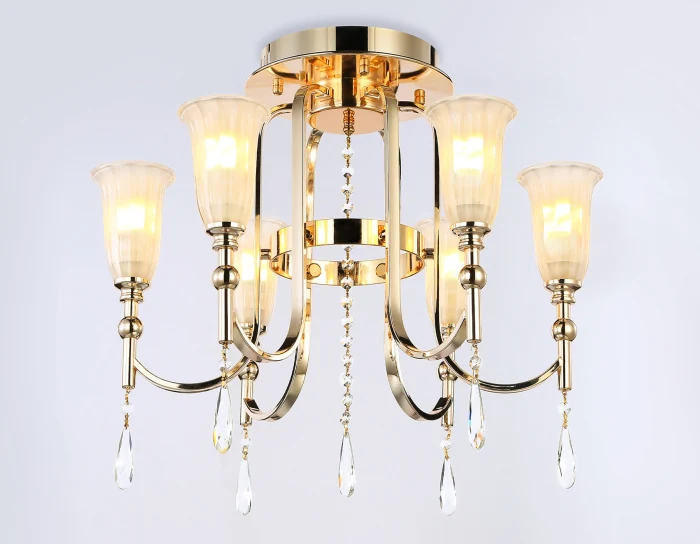 Потолочная люстра с хрусталем Ambrella light TR3244