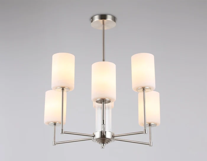 Люстра со стеклянными плафонами на штанге Ambrella light LH56211