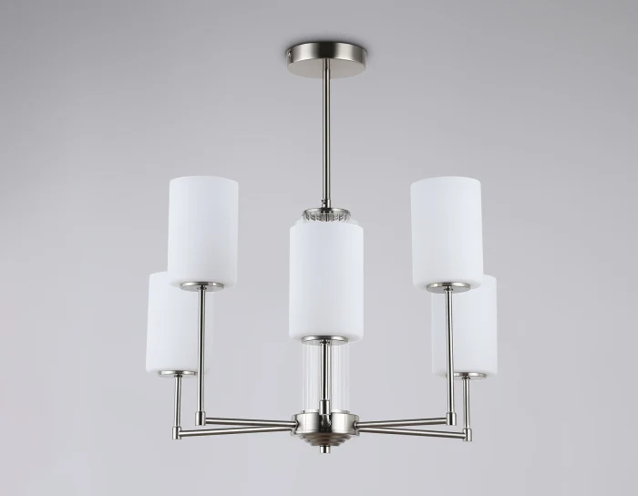 Люстра со стеклянными плафонами на штанге Ambrella light LH56211