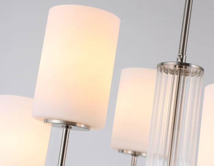 Люстра со стеклянными плафонами на штанге Ambrella light LH56211