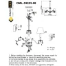 Люстра подвесная Omnilux Bantine OML-53203-08