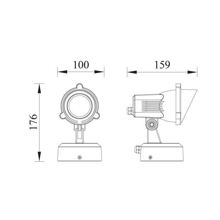 Ландшафтный светильник Natural Concepts Dwell NC-003753-DG