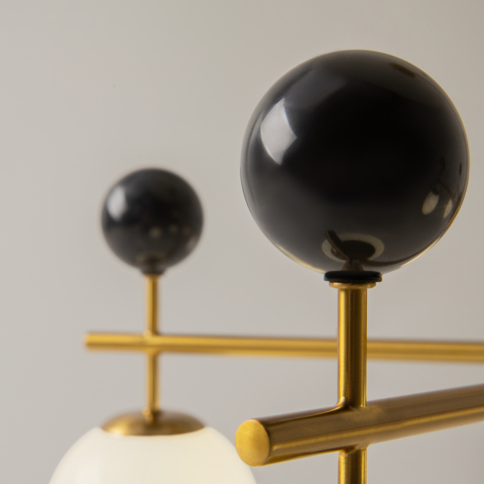 Люстра на штанге Maytoni Museo MOD436PL-05BS