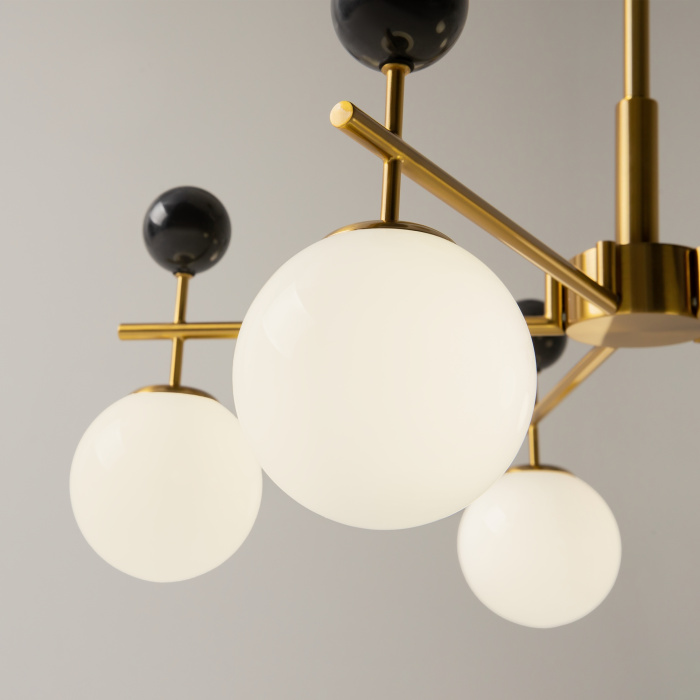 Люстра на штанге Maytoni Museo MOD436PL-05BS